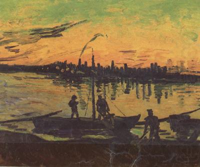 Coal Barges (nn04), Vincent Van Gogh